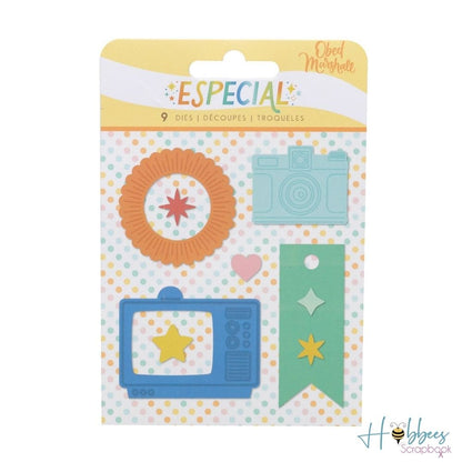 Especial Die Set / Set de 9 Suajes Especial Descontinuado American Crafts