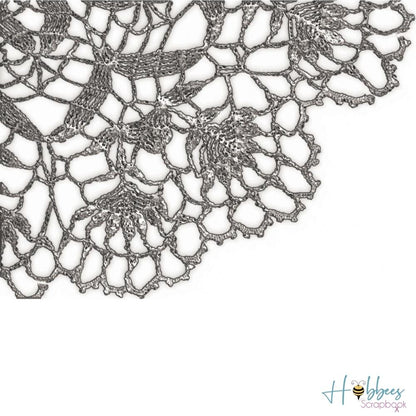 3D Textured Impressions Doily / Folder de Grabado 3D Blonda Descontinuado Sizzix