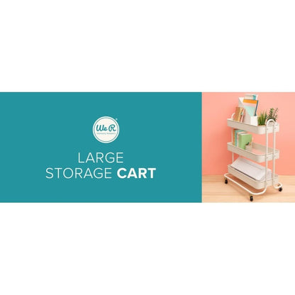 A la Cart Storage Cart With Handles / Carrito Organizador Con Asas Descontinuado We R Memory Keepers