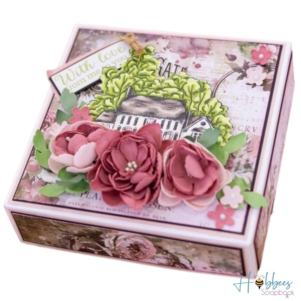 Double-Sided Paper Pad Belle Countryside / Bloc de Papel 12 pulg  Crafter&