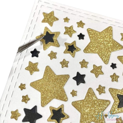 Cardstock Glitter Brights 12" / Block de Cartulina con Diamantina Papel DCWV