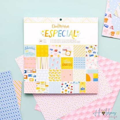 Especial Single-Sided Paper Pad 12 x 12" / Block de Papel Especial Papel American Crafts