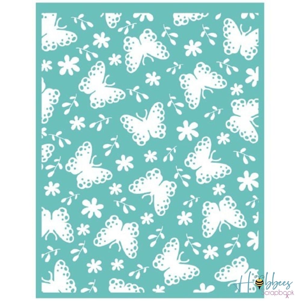 Embossing Folder SpringTime / Folder De Grabado Tiempo De Primavera Descontinuado QuicKutz