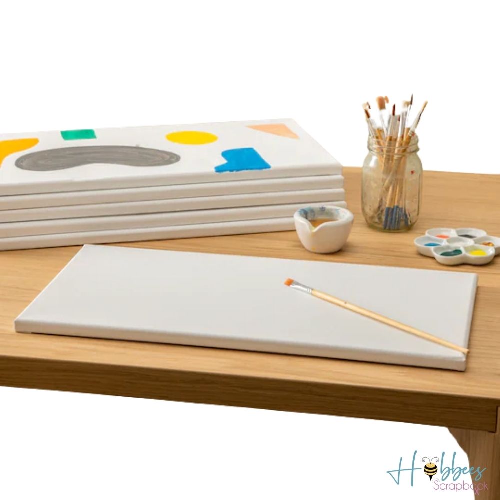 Stretched Canvas 6 x 8" / Lienzo Premium Para Pintar Lienzos Essentials