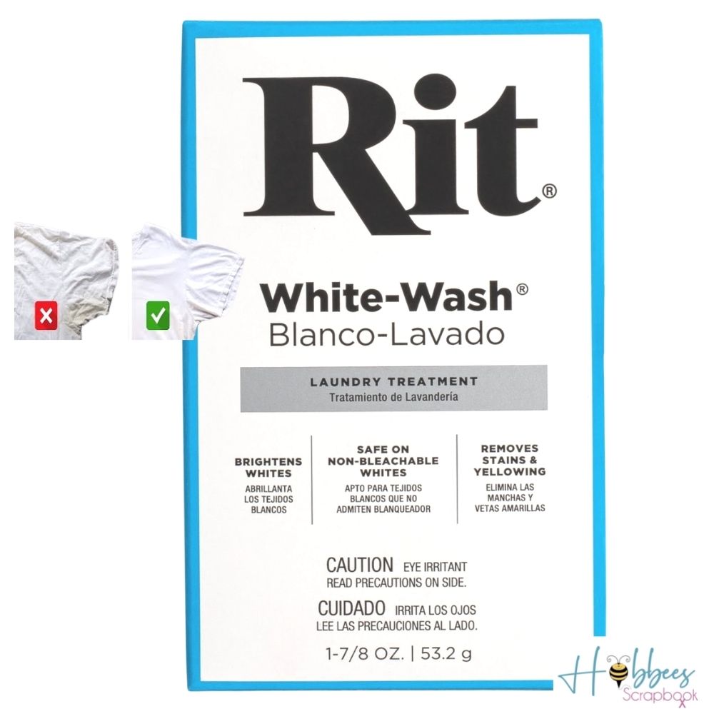 Laundry Treatment White Wash/ Tratamiento de Lavado Blanco Costura Rit
