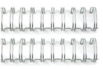 Cinch Bind Silver Wire 5/8"/ Arillos Metálicos para Engargolar Plateados Arillos para Engargolar We R Memory Keepers
