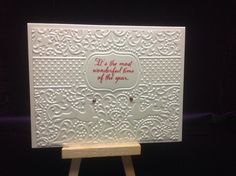Reinder Magic Reversible Embossing Folder / Folder Reversible Reno Mágico Descontinuado Spellbinders