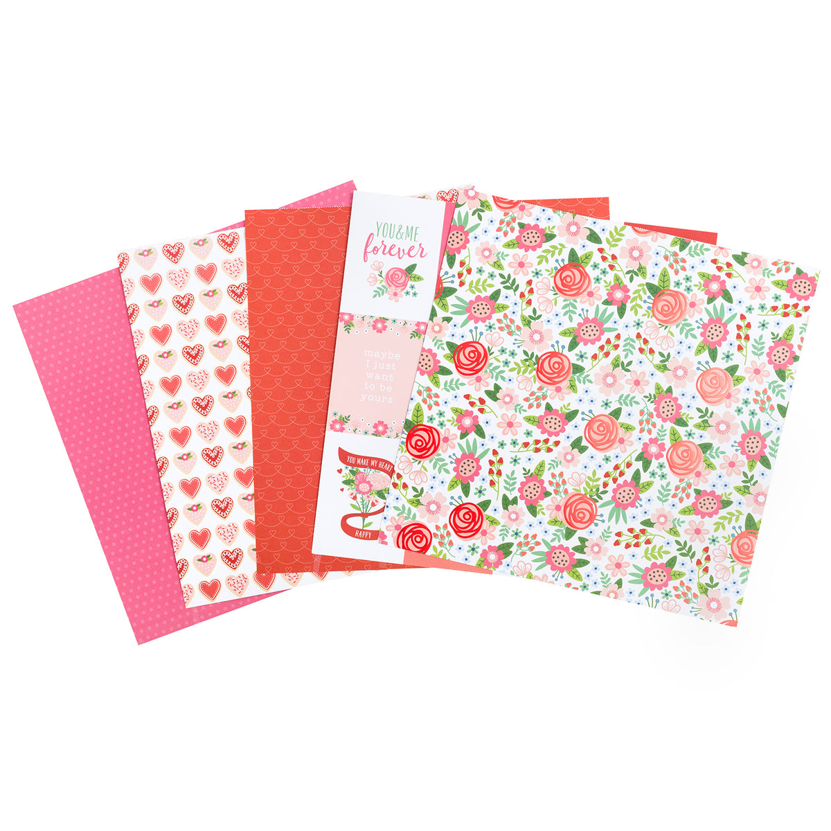 Paper Pad Loves Me / Block de Papel Amor Descontinuado Pebbles