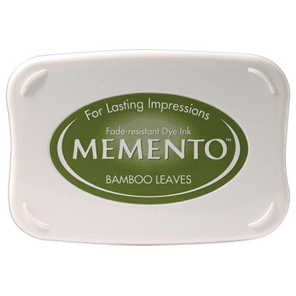 Bamboo Leaves Memento / Cojín de Tinta para Sellos Verde Claro Tintas TSUKINEKO