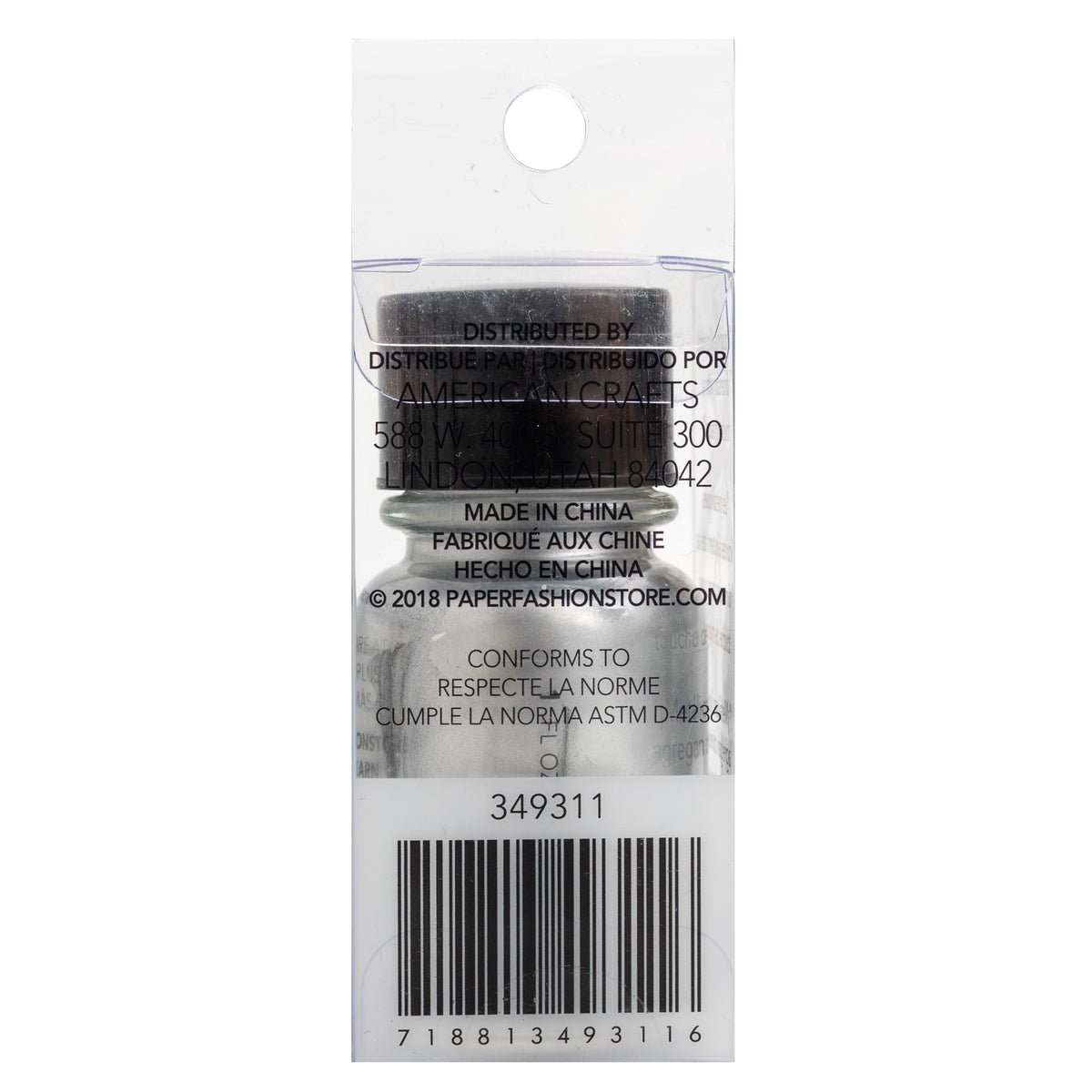 Silver Liquid Metals / Metal Liquido Plata Descontinuado American Crafts