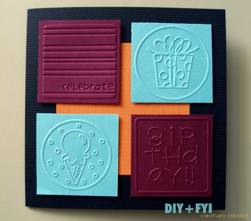 Folder de Grabado / Embossing Folder Birthday Jelly Descontinuado Cuttlebug