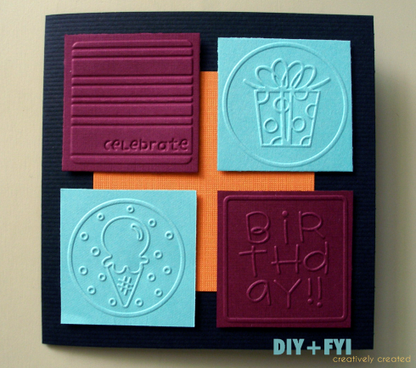 Folder de Grabado / Embossing Folder Birthday Jelly Descontinuado Cuttlebug