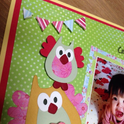 Suaje de Corte de Búho / Family Owl Descontinuado Marianne design