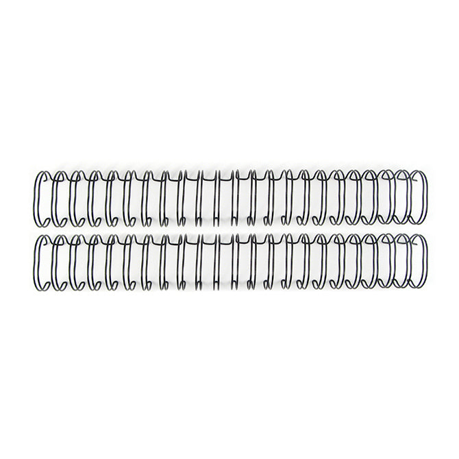 Cinch Wires Black 5/8" / 2 Arillos Negros 1.6 cm Arillos para Engargolar We R Memory Keepers