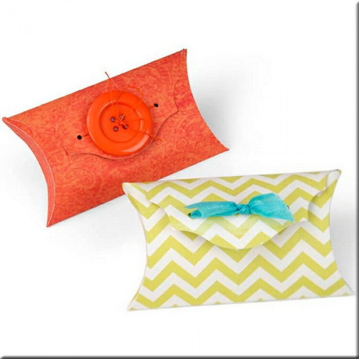Bigz Fancy Pillow Box / Suaje de Corte de Caja de Almohada Descontinuado Sizzix