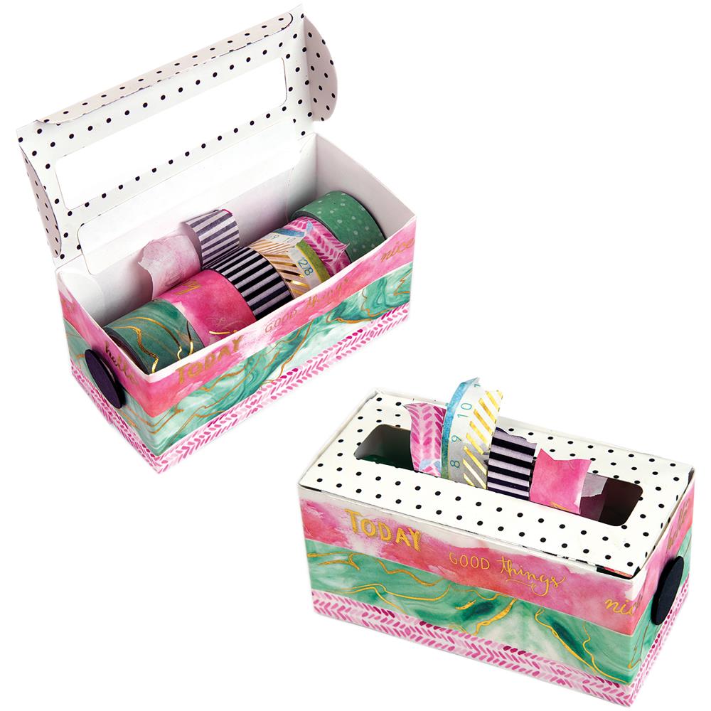 Bigz Washi Tape Box Die / Suaje de Caja para Washi Tape Descontinuado Sizzix