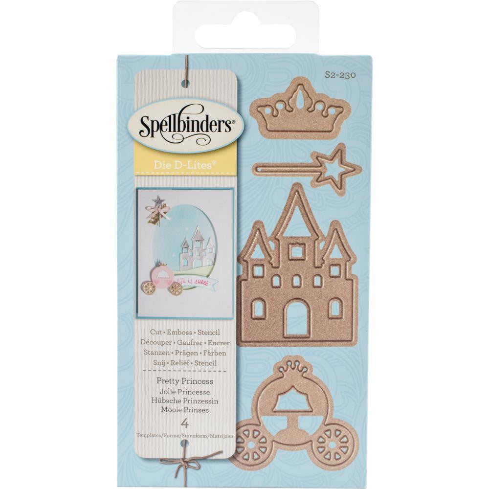 Pretty Princess Dies / Suaje de Castillos y Princesas Descontinuado Spellbinders