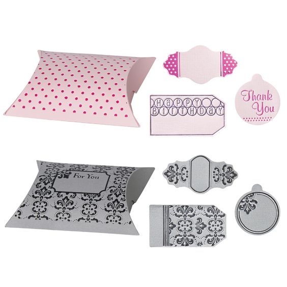 Fuse Large Design Plate Expansion Pack 2-Pkg Pillow Box / Paquete de Expansión Cajitas Almohada 2 pz Descontinuado Fiskars
