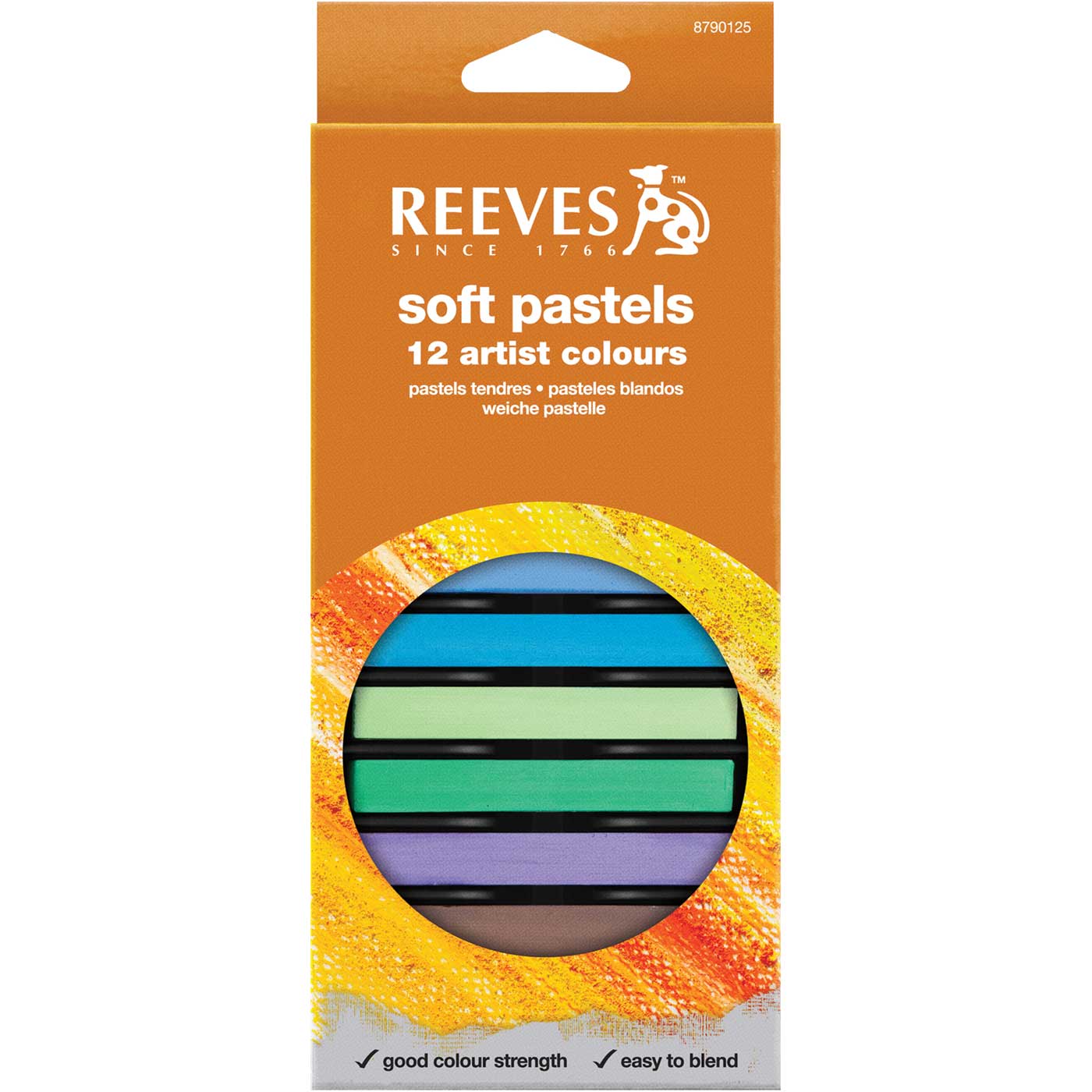 Soft Pastels Artist Colors / Set de Pasteles de Colores Descontinuado Reeves