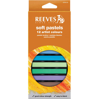 Soft Pastels Artist Colors / Set de Pasteles de Colores Descontinuado Reeves