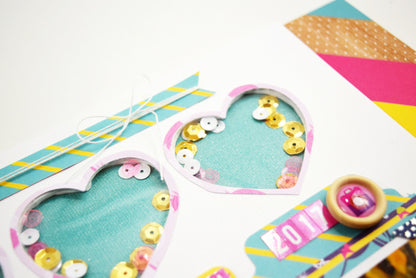 Clear Cut Punch 2" Heart / Perforadora de Corazones de 5.08 cm Descontinuado We R Memory Keepers
