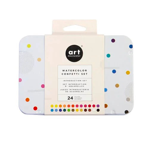 Watercolor Confetti Introduction Set / Set Introductorio de Acuarelas Acuarela Prima Marketing