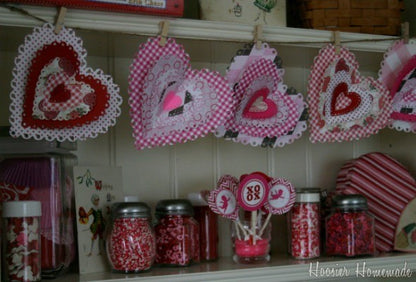 Suaje de Corte de Corazon Escalopado / Nesting Eyelet Hearts Descontinuado LifeStyle Crafts