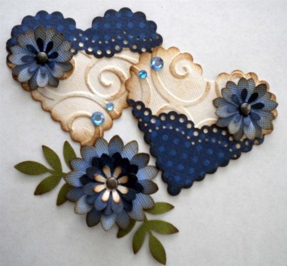 Suaje de Corte de Corazon Escalopado / Wavy Heart Descontinuado Nellie&