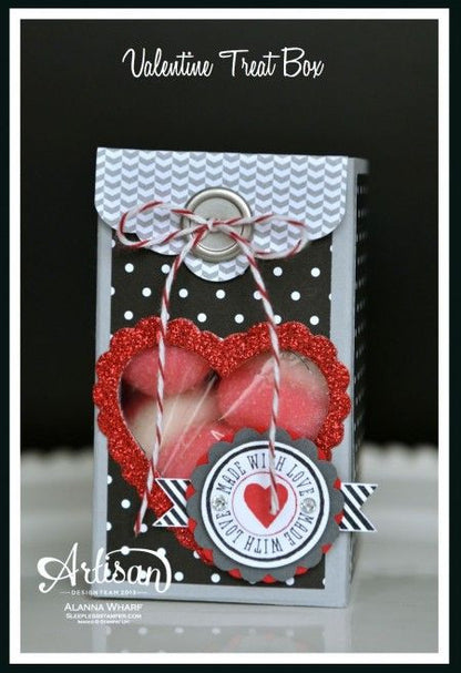 Suaje de Corte de Corazon Escalopado / Wavy Heart Descontinuado Nellie&