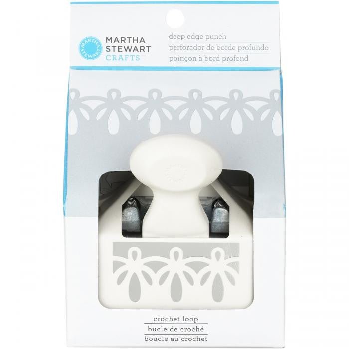Crochet Loop Deep Edge Punch / Perforadora Orilla Profunda Bucle de Croché Descontinuado Martha Stewart