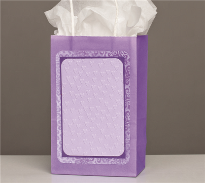 Embossing Folder Cross my Heart / Folder de Grabado Corazones Descontinuado Cuttlebug