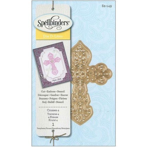 Suaje de Corte de Cruz / Crosses 4 Descontinuado Spellbinders