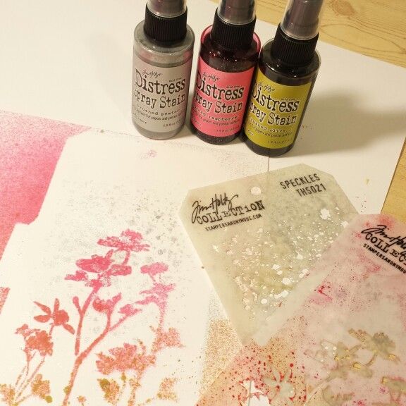 Tim Holtz Distress Mixed Media Spray Stain Kit / Juego de Spray en Aerosol Descontinuado Ranger