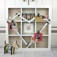 Organization Gallery Shadow Box Frame / Organizador de Pared Descontinuado We R Memory Keepers