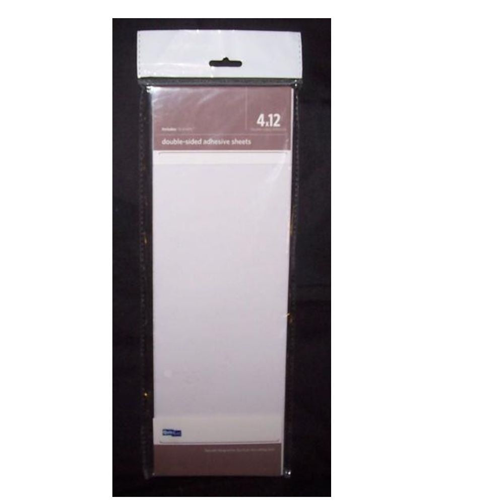 Double Sided Adhesive Chipboard Sheets / Hojas de Cartulina Gruesa Adhesiva Por Ambos Lados Descontinuado QuicKutz