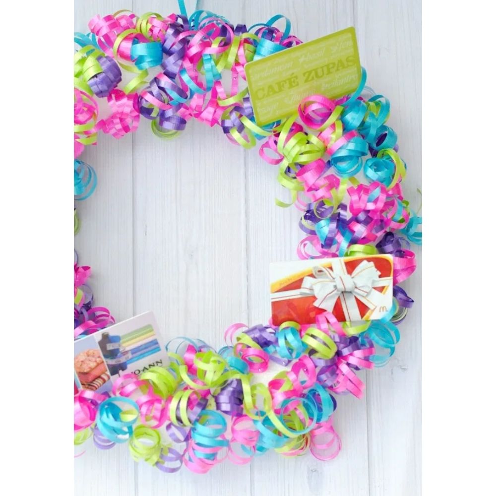 Crimped Curling Ribbon Pink / Listón Texturizado para Rizar Descontinuado Berwick