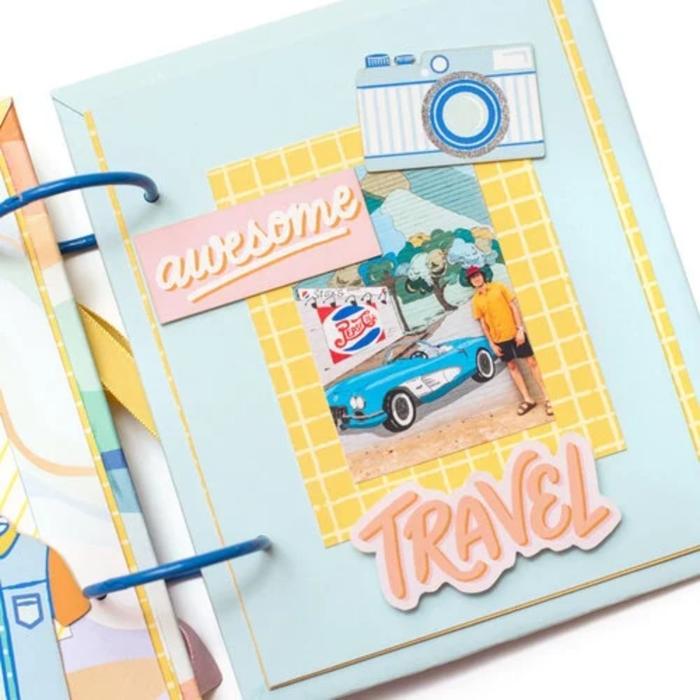 Buenos Dias Single-Sided Paper Pad 6 x 8" / Block de Papel Estampado Papel American Crafts