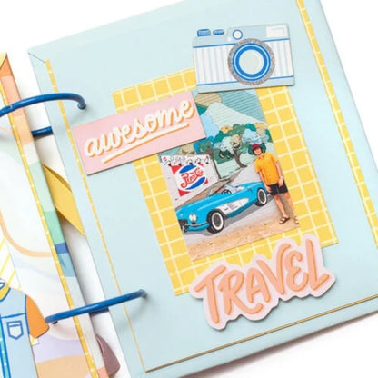 Buenos Dias Single-Sided Paper Pad 6 x 8" / Block de Papel Estampado Papel American Crafts