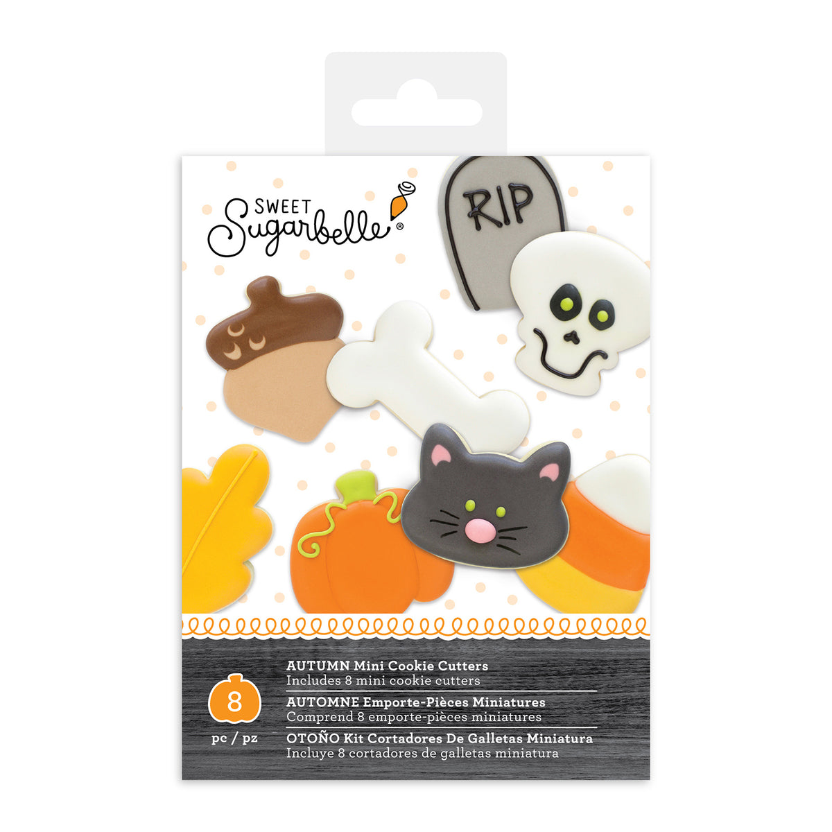 Mini Cookie Cutter Set Autumn / Set de Galletas Mini de Otoño Descontinuado Sugarbelle