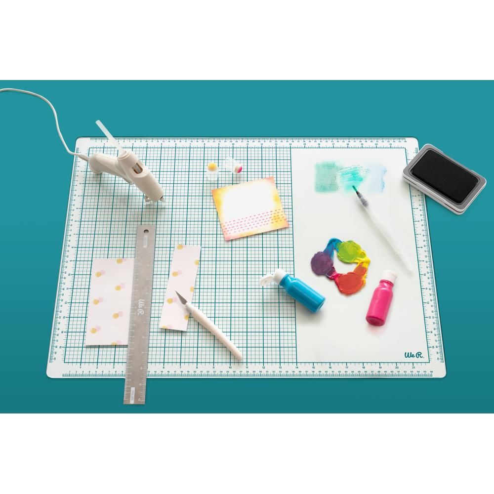 Mixed Media Glass Mat / Base de Vidrio Para Medios Mixtos Tapetes, Mats We R Memory Keepers