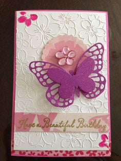 Embossing Cherry Blossom / Folder de Grabado Flor de Cerezo Descontinuado Darice