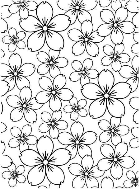 Embossing Cherry Blossom / Folder de Grabado Flor de Cerezo Descontinuado Darice