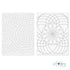 Shimelle Embossing Folders / Folders de Grabado Figuras Geométricas Folders de Grabado We R Memory Keepers