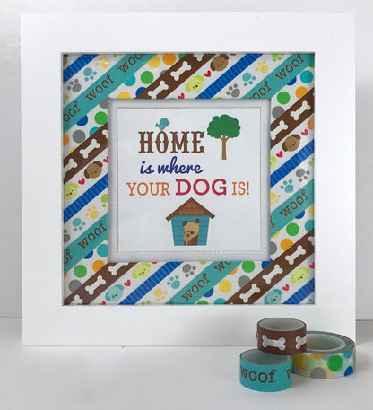 Bitty Bones Washi Tape / Cinta Adhesiva Huesitos Descontinuado Doodlebug