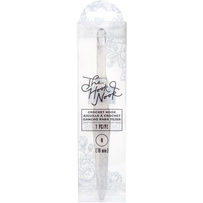 Designer Crochet Hooks  / Gancho para Tejer 10mm Tejido The Hook Nook