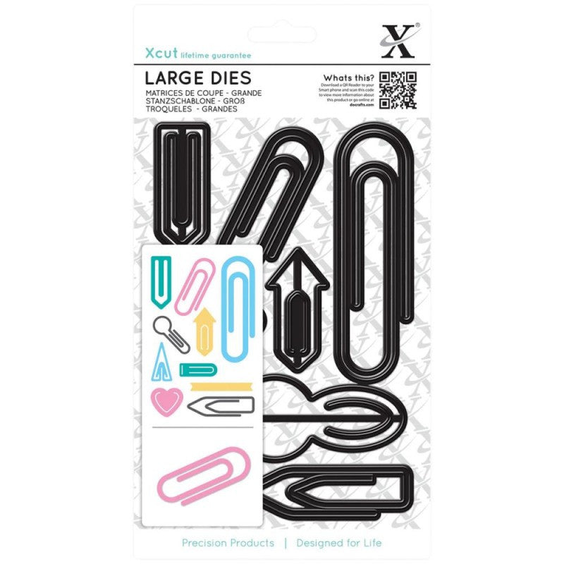 Suaje de Corte de Clips para Papel / Paper Clips Descontinuado XCut