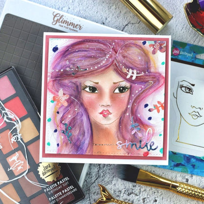 Glimmer Hot Foil Plate Charisma / Suaje de Grabado Descontinuado Jane Davenport