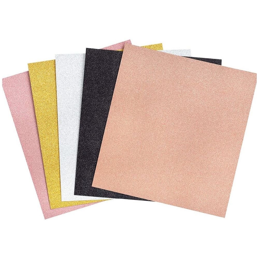 Glitzy Metallics Cardstock / Cartulina Glitter Metalizada 6 x 6" Papel DCWV