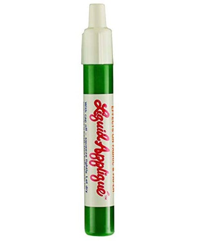 Liquid Applique Green / Pintura 3D Verde Adornos / Embellishments Marvy Uchida
