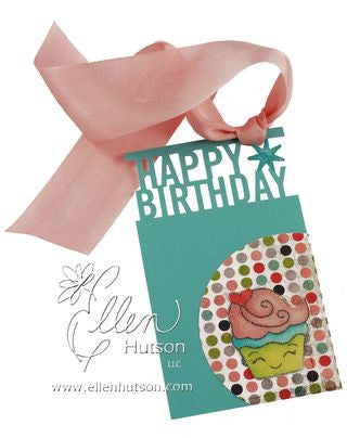 Happy Birthday Edge Punch / Perforadora Orilla Profunda Feliz Cumpleaños Descontinuado Martha Stewart